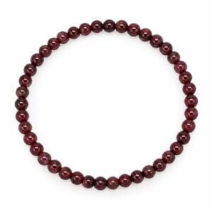 4MM Garnet Bracelet